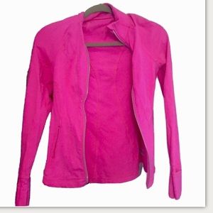 Hot pink athleta jacket